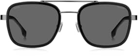 Hugo Boss Boss 1486/s PTA/M9 DKRUTH GREY Sunglasses Men Steel, Standard, 54