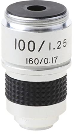 TIAOWU 4X 10X 40X 100X Microscope Objective Lens Achromatic Objective Laboratory Biological Microscope Parts Objective Microscope parts