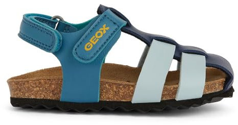Geox Bébé garçon B Sandal Chalki Boy, Octane Navy, 22 EU
