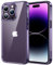 JETech Case for iPhone 14 Pro Max 6.7-Inch, Non-Yellowing Shockproof Phone Bumper Cover, Anti-Scratch Clear Back (Deep Purple)