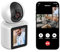LASTCOW Telecamera WiFi interni, orientabile, videochiamate, videocamera intelligente, monitoraggio video per bambini, display HD da 2,8 pollici, con IR notturno
