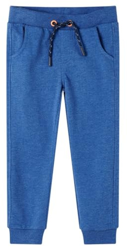 vidaXL Kinder Trainingshose Jogginghose Fitnesshose Sporthose Hose Dunkelblau 128