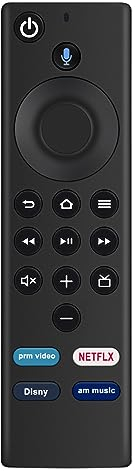 VINABTY Fire Series Universal Ersatz Fernbedienung passend für Amazon TV Stick (3rd Generation)