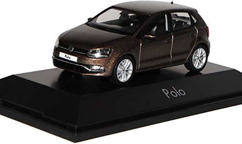Volkwagen Polo Braun 5 Türer Modell Ab 2009 Ab Facelift 2014 V Typ 6C 1/43 Herpa Modell Auto