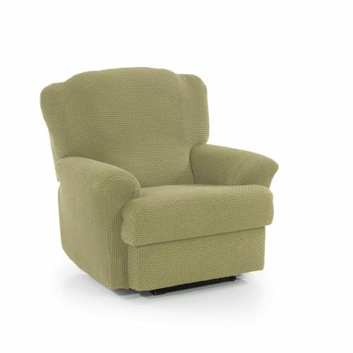 SOFASKINS® Funda para Sillon Relax reclinable, Funda Sillon súper elástica, Funda Sofa con diseño Exclusivo, Transpirable y Duradera, Funda para sofá fácil de Colocar. Medida 70-90Cm. Color Pistacho