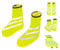 CHmiss Schuhüberzieher Wasserdicht, Überschuhe Fahrrad Wasserdicht,Schuhe Schuhüberzieher Mit Reflektorstreifen,Regenschuhe Fahrrad Überzieher,Für Herren Damen(M)