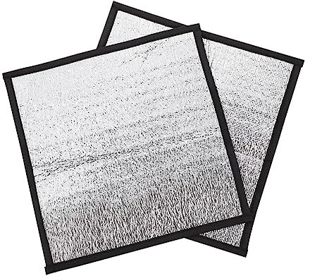 SEWOART 6pcs Reptile Heating Pad Self-warming Mat for Tortoise Lizard Snake Thermal Reflective Film Energy Efficient Insulation Cushion for Cold Weather