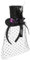 Fries Eleganter Halloween-Haarreif mit Zylinder – Der perfekte Look für Halloween, Partys und Events