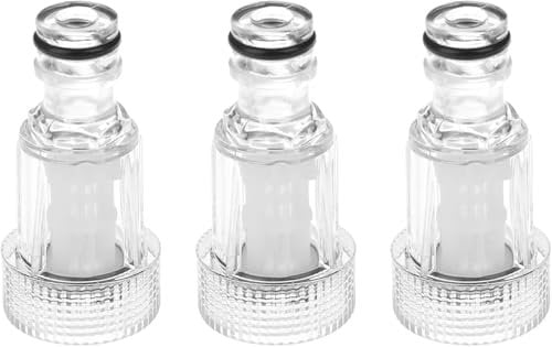 ALNKDH 3Pcs Pressure Washer Inlet Connector,3/4 Inch Garden Hose Connector, High Pressure Washer Hose Tap Connector,Washer Hose Connector Adapter