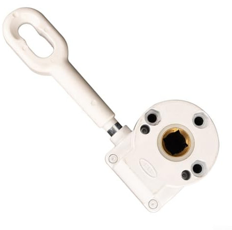 Markisen leicht gemacht Manuelles Kurbelgetriebe für mühelose Beschattungskontrolle