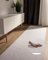 benuta Basic handgewebter Baumwollteppich Ron - Weiß 80x300 cm - Handwebteppich aus 100% Baumwolle - Läufer im Style: Uni, Minimalistisch, Natural Living - Pflegeleicht für Wohnzimmer Schlafzimmer