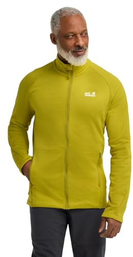 Jack Wolfskin Herren Peak District Fz M, Chartreuse, XXL EU