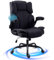 GGCIR Office Chair,Fabric Desk Chair with 90° Flip-up Armrest for Home or Office,Ergonomic Durable with Adjustable Height(Black)