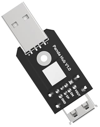 Pjeghbvop Upgrades 3D Drucker Panda Adapter Doppel USB Ausgangserweiterungsmodul Für P1S/P1P Nahtlose Integration