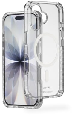 Hama Handyhülle Extreme Protect für iPhone 17 und MagSafe | D3O Bumper, stoßfest, sturzsicher, bruchsicher, durchsichtige Hülle ohne Vergilben, magnetisches Case für induktives Laden