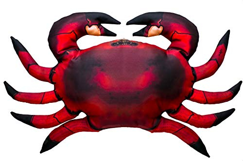 GABY Fish Pillows Gemeine Krabbe Kissen, Mehrfarbig, Medium