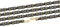 XLC Unisex – Erwachsene CC-C08 Kette, Schwarz/Gold, One Size
