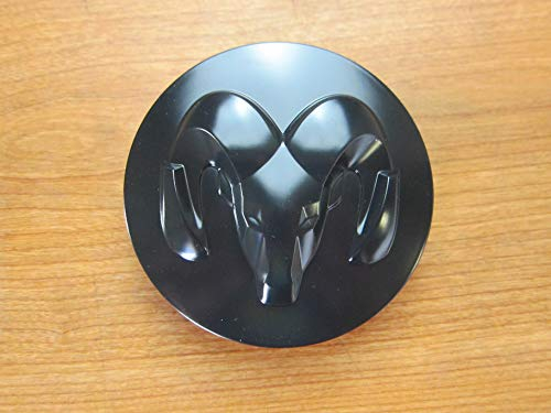 Mopar 2014-2018 Ram 2500 3500 Black Wheel Center Cap for 20 & 17 Wheels OEM