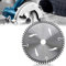 POWERTOOL Lames de scie circulaire 184 mm de diamètre 16 alésage 40 mm dents pour bois, métal et plastique