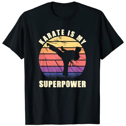 Il karate è il mio superpotere, Vintage Karate Maglietta