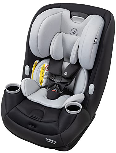 Maxi-COSI Pria All-in-One Convertible Seat, Rear Facing Car Seat for Babies 4-40 lbs, Forward Facing Car Seat up to 100 lbs in Seat Mode