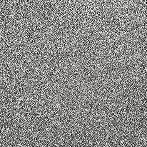 2,5 Liter Dekosand Farbsand im Eimer, 4 kg, bruchsichere Verpackung, Made in Germany (Silber)