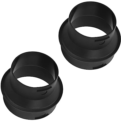 Kanalverbinder, 1 Paar Standheizungs-Adapterrohr 60 Bis 75 Mm Heizungskanalrohr Verbindungsstück für Webasto-Heizung
