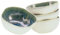 CreaTable, 21511, Serie Yuki, 4-teiliges Geschirrset, Bowlset aus Steinzeug, spülmaschinen- und mikrowellengeeignet, Made in Portugal