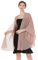 BEAUTELICATE Chiffon Schal Stola Bolero Damen Für Abendkleid Festlich Hochzeit Braut Frühling Sommer Jacke (Dusty Pink,Einheitsgröße)