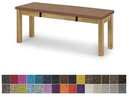yaoumeo Bankauflage Sitzkissen,Bankkissen,140x35x5cm Gartenbank Auflage,Waschbar-Abnehmbarem,Mehrere Farbgrößen Verfügbar(Kaffee)