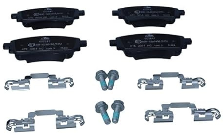 ATE Bremsbelagsatz, Scheibenbremse 13.0460-2647.2 | Kompatibel mit: AUDI A4 Allroad B9, A4 B9, A4 B9 Avant, A5, A5 Cabriolet, A5 Sportback, A6 Allroad C8, A6 C8, A6 C8 Avant