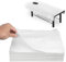 Lot de 100 nappes jetables avec trou pour le visage, pour massage en institut de beauté, spa, table de massage, table de lit, drap de protection avec trou