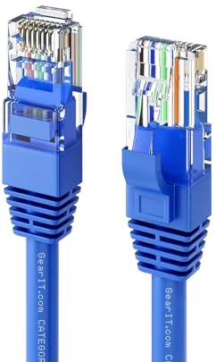VIEVRE Lan Kabel 3 meter, Cat6 Kabel, Internetkabel, Netzwerkkabel 3 Meter, Lankabel3m, Ethernet Cable, Ethernet Kabel, Rj45 Stecker Lan Kabel 3 m für Internet Switch Router Modem Patchpanel