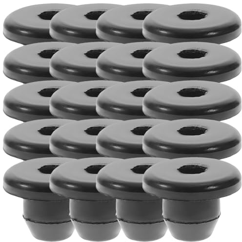 WOFASHPURET 20Pcs Jack Plug Rubber Hydraulic Oil Filler Plugs Leak Resistant Seals for Floor Jack Replacement Compatible with Most Hydraulic Jacks Easy Installation