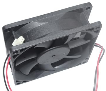 Zyvpee® 80mm DFS802512H 12V 8cm 2.0W 2Wire Cooling Fan 80x80x25mm