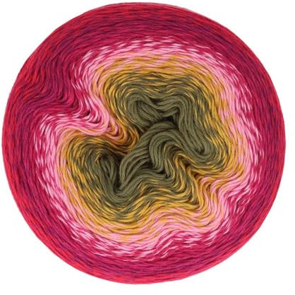 Scheepjes Whirl Yarn - 1000m Goji Sorbet Dream