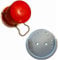 3D-Druck Camper Gas Cap Holder, Holder for Gas Cap, Holder for Protective Cap, Propane Bottle, Motorhome/Caravan (Metallic Silver)