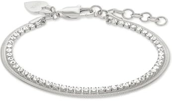 Guido Maria Kretschmer Jewelry Damen-Armband Edelstahl Zirkon