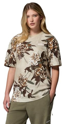 Columbia Damen Sequoia Grove Printed Tee Kurzärmeliges T-Shirt (1er Pack)