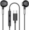 USB-C Wired Earphones for i-Phone 16 15 Pro Max Plus,HiFi Stereo Noise Reducing In-Ear Type-C Headphones with Mic & Volume Control for S-amsung Galaxy S24/S23/S22/S21 FE,i-Pad Pro,h-uawei,Pixel- Black