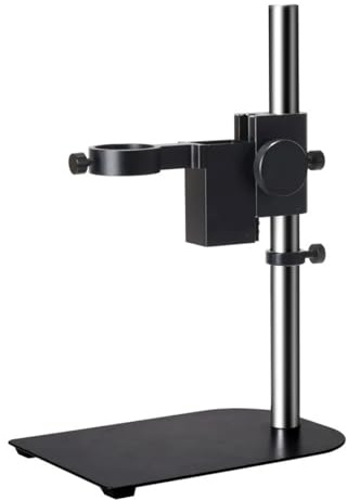 Mikroskop-Zubehör, Standard-Mikroskopständer, Aluminiumlegierung, 50 mm, Halterung, Stativ-Ständer für Mikroskop-Haltbarkeit und zuverlässige Leistung (50 mm)