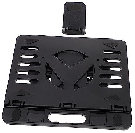 Vaguelly Desk Riser Laptop Stand Rotating Adjustable Angle Folding Holder Laptop Stands Plastic Phone Holder