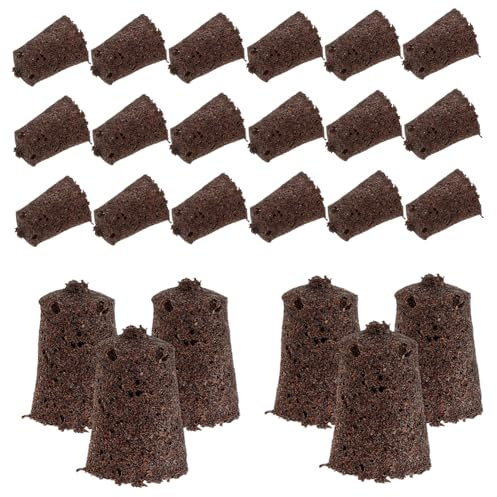 HANABASS 30 Pezzi Idroponici Torba Cocco per Piante Materiale Versatile per Idroponia e Coltivazione Serra