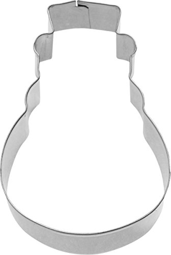 Westmark Ausstechformen Schneemann, 6 cm, Edelstahl, Silber, 6 x 3,8 x 2,2 cm