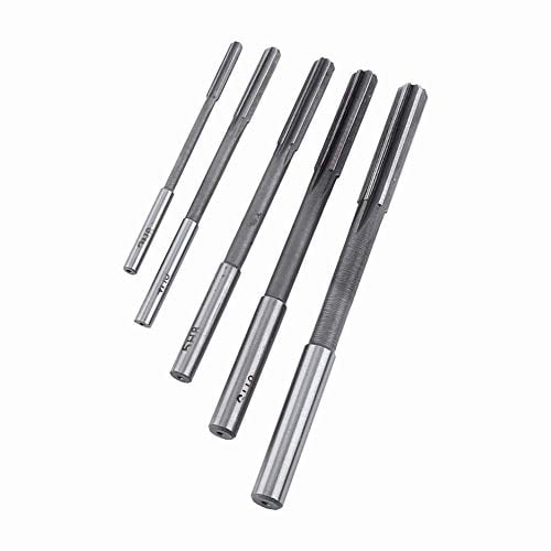 Yosoo - Varillas HSS H8 rectas de acero para máquina de alta velocidad de diferentes tamaños: 3/ 4/ 5/ 6/ 7/ 8/ 9/ 10/ 11/ 12 mm. 4 herramientas para cortador de molino de botones manual.