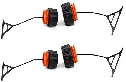 2x Benzin Tankdeckel und Öldeckel für STIHL 009 010 011 012 020 020T 021 023 024 025 026 028 029 034 034S 036 038 066 044 046 048 MS660 Kettensäge 0000 350 0510, 0000 350 0520