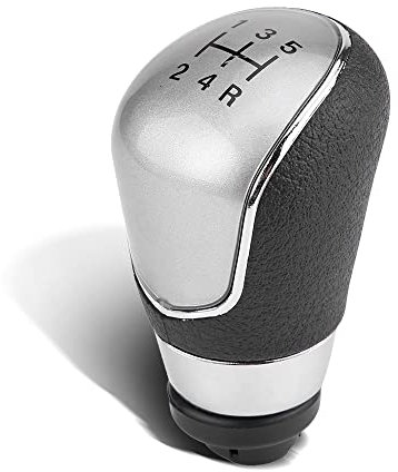 KIMISS Pomo palanca cambio 5 velocidades, para Focus mk7 2008-2013, cabeza de palanca cambio, diseño ergonómico, pomo cambio marchas