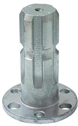 AMA Árbol Acanalado Toma de Fuerza 1 3/8 z6- L 90 con Bride