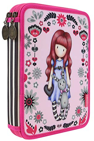 Santoro GorjussPlumier DobleUnisex-KinderMünzbörsePink (Rosa)4x19x24 Centimeters (W x H x L)