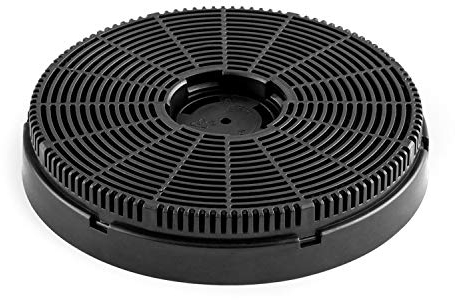 KLARSTEIN Maverick - Filtro ai Carboni Attivi, Filtro per Cappe da Cucina, 1 x Filtro, Ø 15,9 cm, Modalità Ricircolo, Accessorio